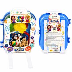 Hashtag Toys Set Micul Călător cu rucsac pentru nisip - 2 culori disponibile (HTB1659)