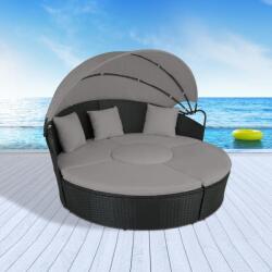 Avenberg Set multifuncțional de grădină 13 piese + sofa CATALINA 2023 - negru-gri