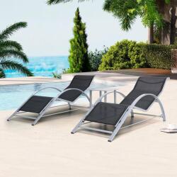 Avenberg SET 2 Șezlonguri de relaxare și masă Avenberg DOLFINE