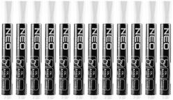 NEO TOOLS Marker pentru constructii alb permanent, pe baza de ulei, set 12 buc (13-860)
