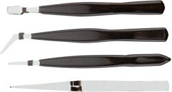 TOP TOOLS Set 4 pensete de precizie TOP TOOLS pentru hobby, atelier si reparatii fine (32D423) Cleste