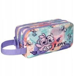 COOLPACK Disney Fashion Primus Háromrekeszes tolltartó Stitch mintás (F060885)