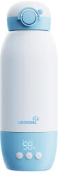  Grownsy Grownsy T6 преносим затоплящ уред за мляко, LED дисплей, 80 W, 600 ml, бял (T6grownsy) Бебефон