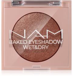 NAM Baked Eyeshadow umbre de pleoape cu sclipici culoare 03 Gold Rush 4 g
