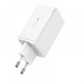 Baseus GaN6 Pro Hálózati Gyorstöltő 65W - Fehér P10162701213-00