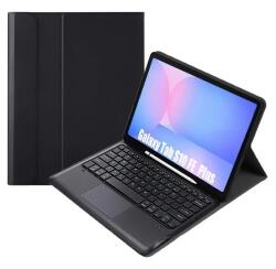 Gigapack tok álló (flip, asztali tartó, Bluetooth billentyűzettel, QWERTY angol, bőr hatású, fekete) (GP-169360)