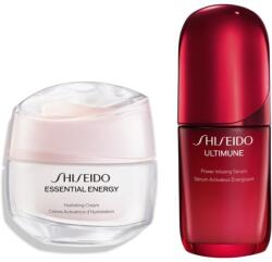 Shiseido Essential Energy Nourish & Hydrate Set szett az arcbőr táplálásáért és természetes hidratáltságának megőrzéséért