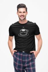 D&B Férfi/Unisex Póló ST00054 Kit-Tea Fekete-Méret 2XL (ST00054Kit-TeaFekete2XL)