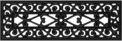 vidaXL Lépcsőfokok 10 db 25x75 cm gumival 155629 (155629)