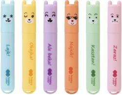 Happy Color marker készlet, 6 szín, vonalvastagság 3mm (27023)