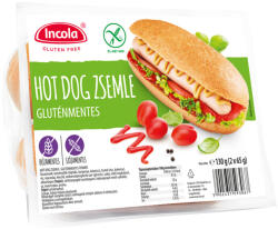 Incola gluténmentes hot-dog kifli (2x65g) 130 g - vitalora