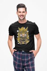 D&B Férfi/Unisex Póló PC00086 Prince Vultan Fekete-Méret XL (PC00086PrinceVultanBlackXL)