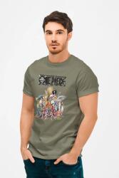 D&B Férfi/Unisex Póló MO00038 OnePiece Katonai zöld-Méret M (MO00038OnePieceMilitaryM)