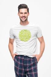 D&B Férfi/Unisex Póló ST00079 Namaste Fehér-Méret 2XL