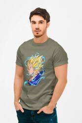 D&B Férfi/Unisex Póló AN00005 DragonBall Katonai zöld-Méret L (AN00005DragonBallMilitaryL)