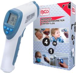 BGS Termometru Infrarosu BGS 6006 pentru Adultii si Copii, Masurare Contactless (6006)