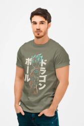 D&B Férfi/Unisex Póló AN00003 DragonBall Katonai zöld-Méret XL (AN00003DragonBallMilitaryXL)