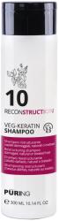 PURING 10 Reconstruction Veg-Keratin Shampoo regeneráló sampon 300 ml