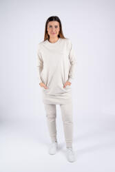  Moniel szoptatós melegítő szett hosszú pulóverrel XXL méret Basic Basic Light Beige