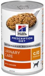 Hill's Hills Prescription Diet Canine c/d Multicare Chicken 370 g, 9+3 GRÁTISZ