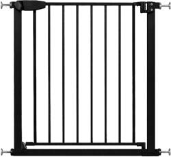 Kidizi Poarta de siguranta copii Kidizi Rexa negru, reglabila 75-82 cm, montaj prin presiune, inchidere automata, certificata EN 1930 (5949551918158)