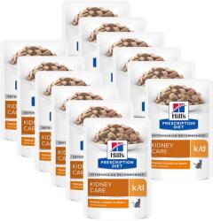 Hill's Hill' s Prescription Diet Feline Kidney Care k/d Chicken 12 x 85 g, 2+1 GRÁTISZ