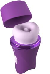 Pipedream Stimulator Lush Kiss Plush, Functii Multiple, Silicon, USB, Mov, 13.6 cm Vibrator