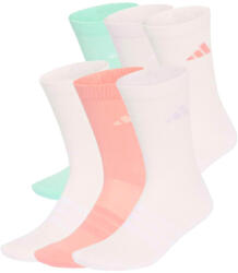 adidas Șosete Cushied Crew Socks 6 Pair Pack White/Purple/Mint XS