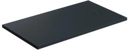 Omnires Cadita de dus compozit Omnires AquaRock M+ dreptunghiulara negru lava mat 80x140 cm (AQUAROCK80-140BLV) - neakaisa