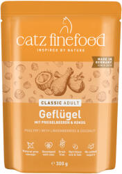 Catz Finefood 6x300g catz finefood szárnyas nedves macskatáp