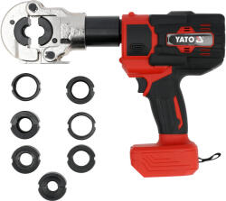 TOYA Presă de țevi cu acumulator cu cap deschis în formă de C pentru PEX U/TH 16 - 32 mm, 18 V (fără acumulator și încărcător) (YT-21733) Cleste