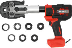 TOYA Akkus csőpréselő PEX U/TH 16 - 32 mm 18 V (akku és töltő nélkül) (YT-21734)