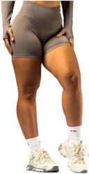 Nebbia Pantali scurți pentru femei Power Her High-Waist Push-Up Shorts POWER 893 Light Brown Ash XS