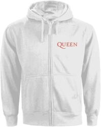 Queen Classic Crest (Back Print) White M Női Pulóver (QUZHD03LW02)