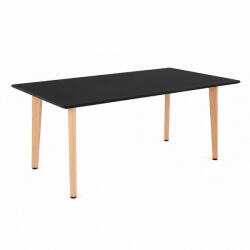Leziter Silla 150 6+1 étkező garnitúra fekete-szürke