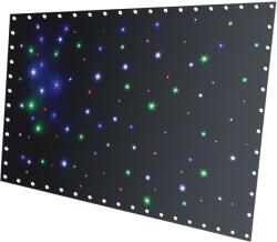 BeamZ SPW96RGB csillogó fal, 96xRGB LED, DMX, 3x2m