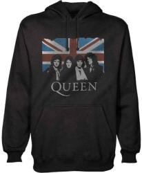 Queen Vintage Union Jack Black L Pulóver (QUHD02MB03)