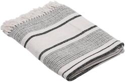 EGLO 420064 - Ágytakaró LONGLAC 170x130 cm fehér/fekete 420064 (EG420064)