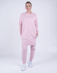  Moniel szoptatós melegítő szett hosszú pulóverrel L és XL méret Basic Powder pink