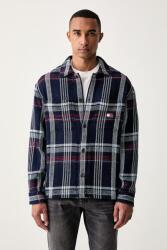 Tommy Jeans geacă tip cămașă pentru bărbați din bumbac 9BY2-KDMZUM_59X (DM0DM23135)