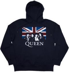 Queen Union Jack Navy Blue XL Pulóver (QUHD02MN04)