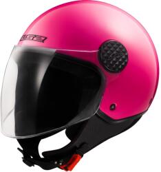 LS2 Cască de motocicletă deschisă LS2 OF558 Sphere Lux II Solid roz fluo (LS365585044-MASTER)