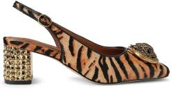 Kurt Geiger London tocuri cu călcâiul deschis din piele Chelsea Block Slingback 9BY2-OBDYKM_82X