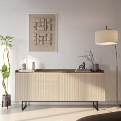 Dig-net nábytok GALO LG-04 fiókos komód LED világítással (LG4BDC)