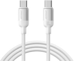 JOYROOM S-A62 USB-C - USB-C Kábel - 1.2 m 60W PD - Fehér (S-A62)