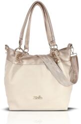 ZELLIA Női Válltáska Zlb475 Beige-Arany - Brw - (ZLK-zlb475-53557131)