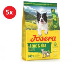 Josera Adult Lamb & Rice - gluténmentes szárazeledel kutyák számára 5 x 900 g - csui