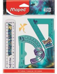 Maped Vonalzó készlet 3db-os MAPED törhetetlen, Dragon sárkány (981898)