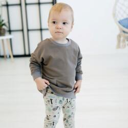 Pippadu Gyerek pulóver és leggings: barna + macis
