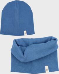 Pippadu Beanie sapka-sál szett - indigó